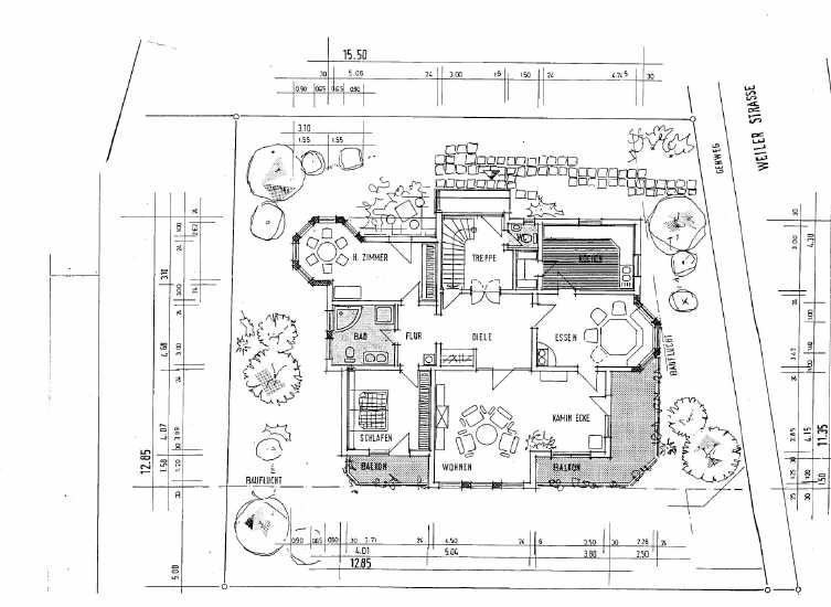 Ferienhaus Bodensee Erdgeschoss